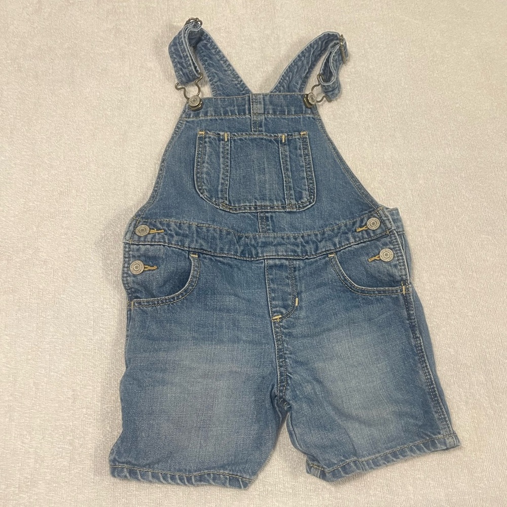 GAP babyGap Denim Short Overalls – Size 4T